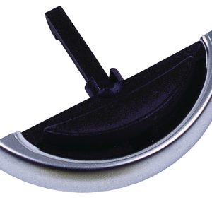 Maner mobilier, culoare argintiu/negru