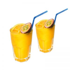 Set 2 pahare din plastic ESTELLA, 400ml