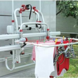 Uscator haine pentru suportul de biciclete