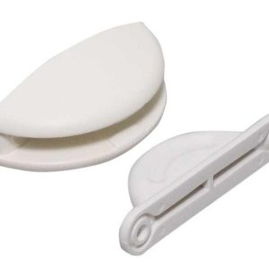 Opritor usa plastic, culoare alb