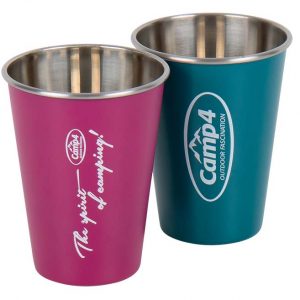 Set 2 Cani Din Otel Inoxidabil, 450 Ml