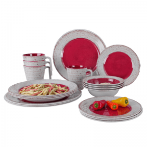 Set Vesela 16 Piese Terracotta
