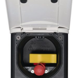 Priza de gaz cu magnet 130 x 145 mm, antracit