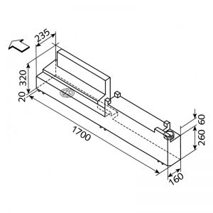 Rezervor pentru Sprinter, LT dupa 1997, 54 l