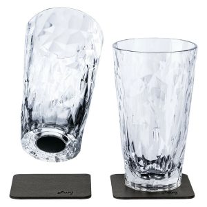 Pahare magnetice longdrink, set 2 buc, high-tech