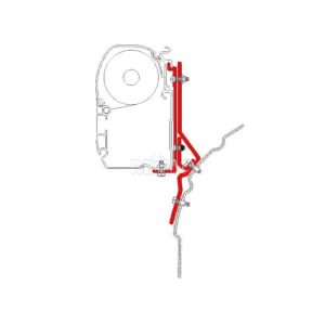 Adaptor marchiza Fiamma F45S / F45L / Zip, pentru Fiat Ducato, dupa 2006