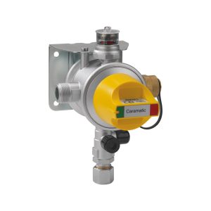 Regulator Gok caramatic pentru doua butelii, 30 mbar