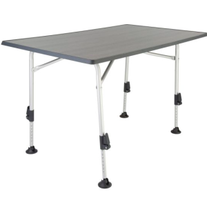 Masa camping HighQ Blackline cu picioare reglabile pe inaltime
