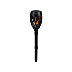 Lanterna LED cu efect de flacara si panou de incarcare solar cu baterie integrata 2200mAh