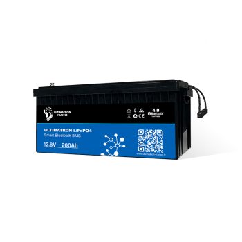 Baterie ULTIMATRON LifePO4, 12.8V, 200Ah, cu bluetooth si Smart BMS integrat