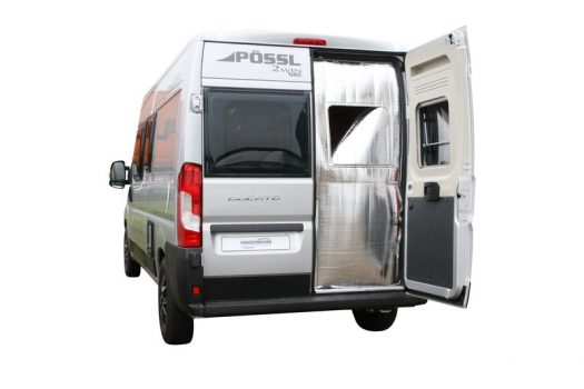 Folie izolatoare usa spate Ducato, cu decupaj pentru fereastra