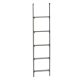 Scara aluminiu cu 5 trepte, L 130 cm, l 28 cm