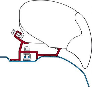 Adaptor montaj marchize Fiamma F65, F65L, F65S