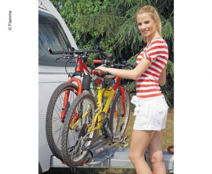 Suport de bicicleta pentru bara de tractiune XL A, max 35 kg, pentru 2 biciclete
