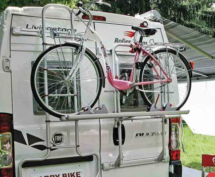 Suport biciclete Fiamma pentru Fiat Ducato, Peugeot Boxer, Citroen Jumper dupa 2006 (H2+H3)