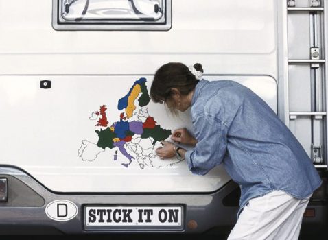 Sticker Harta Europei