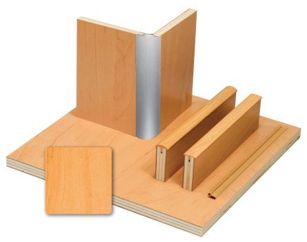 Placa laminata HPL, apple, ¼ placa