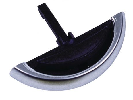 Maner mobilier, culoare argintiu/negru
