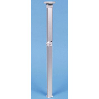 Picior de masa pliabil argintiu – inaltime 740 mm balama pe mijloc