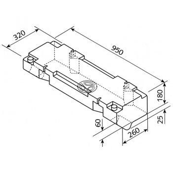 rezervor apa pentru VW T2 pana in 1990
