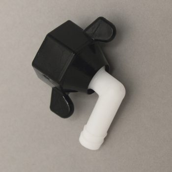 Conector pompa Shurflo 90 grade