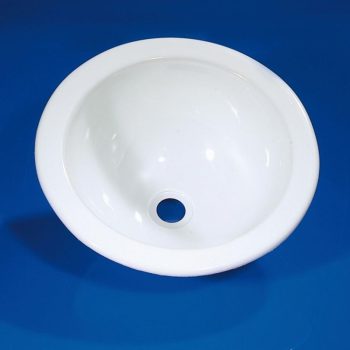 Chiuveta Încorporabilă Rotunda, 290Mm Alba