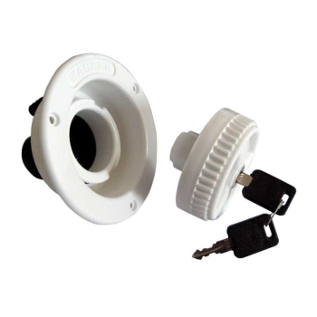 Gat de umplere scurt, culoare alb