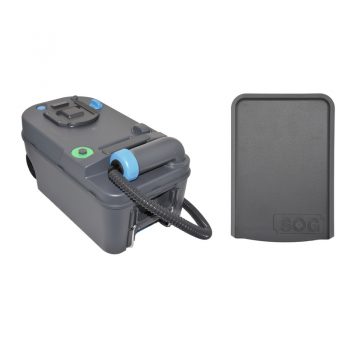 Set de ventilatie SOG C220 pentru panoul lateral gri închis