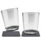 Pahar magnetic, set de 2 buc, culoare gri