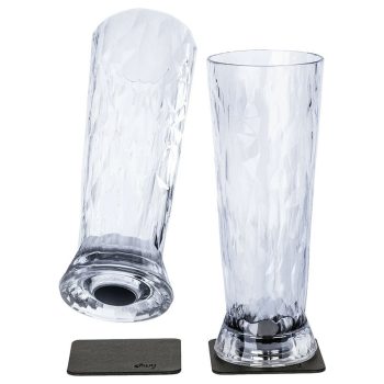 Pahare de bere magnetice, set de 2 buc, high-tech