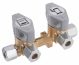 Distribuitor gaz 2 cai, intrare 10 mm, iesire 8 mm