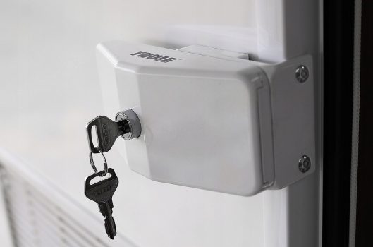 Dispozitiv Securitate Usa Cu Montaj Pe Rama Usii, Set 3Buc