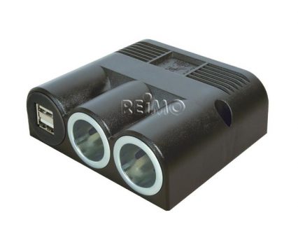 Port 12V dublu cu USB