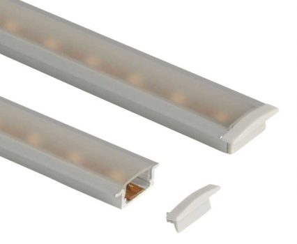 Profil Din Aluminiu Carbest Pentru Benzi Led, Lungime 1,5 M