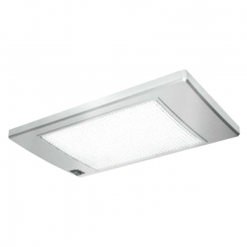 Plafoniera LED 12V, slimlite, culoare argintiu, 185X110X12mm