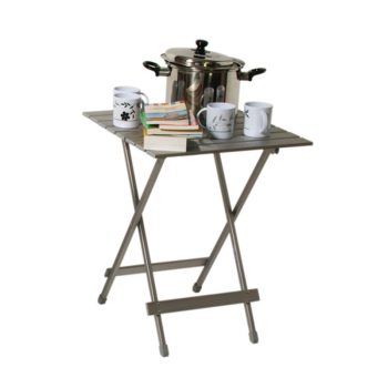 Masa mica camping din aluminiu 50x50cm