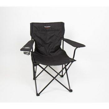 Scaun camping Mahalo, negru