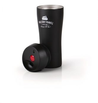 Termos Holiday Travel, Negru, 400 Ml