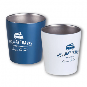 Set 2 Cani Din Otel Inoxidabil Holiday Travel