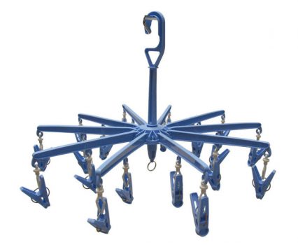 Suport Rufe Cu 20 Cleme Albastre