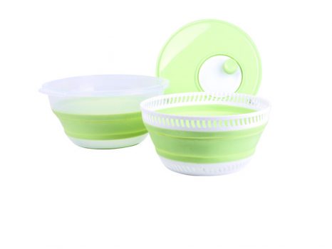 Bol Salata Pliabil Cu Sita Si Castron