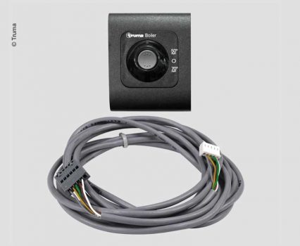 Unitate de control boiler TRUMA, culoare negru, cablu 3m