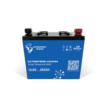Baterie ULTIMATRON LifePO4, 12.8V, 280Ah, cu bluetooth si Smart BMS integrat