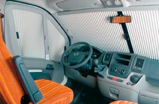 REMIfront IV Fiat Ducato dupa 2014, parbriz fara senzor, culoare bej