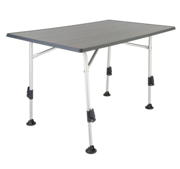 Masa camping HighQ Blackline cu picioare reglabile pe inaltime
